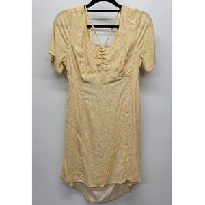 ELODIE Mini Dress Cutout Back Large